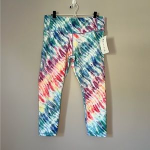 NWT Athleta Love Proudly 7/8 Tight in Rainbow